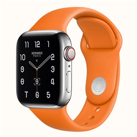 apple watch hermes sportarmband orange|Apple Watch ultra Hermes band.